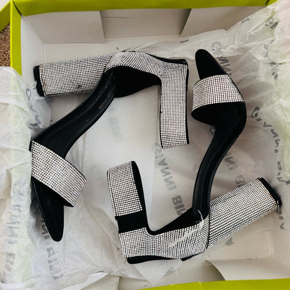 Elegant Black and White Women's Heels